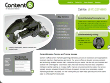 Tablet Screenshot of content6.com